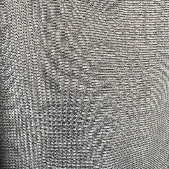 Gray Ribbed Crewneck Sweater - Picture 2 of 5